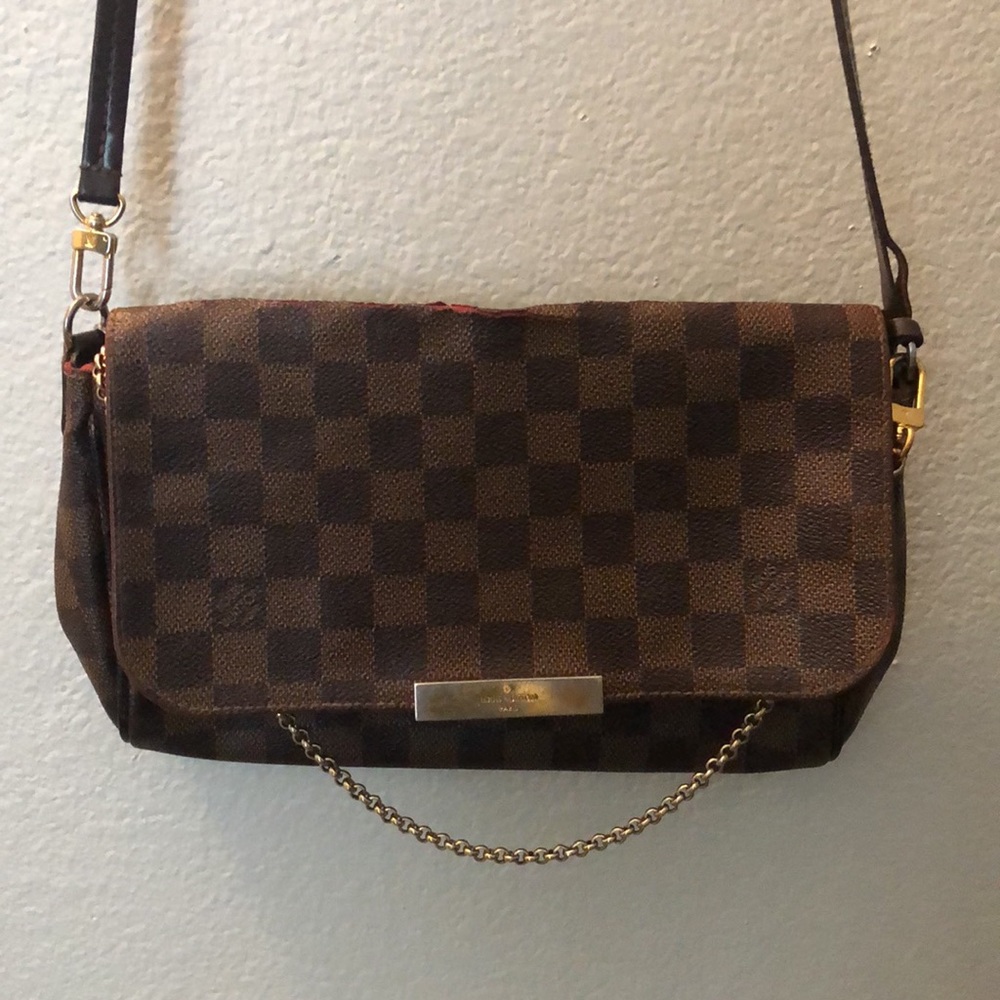LOUIS VUITTON Damier Ebene Favorite MM